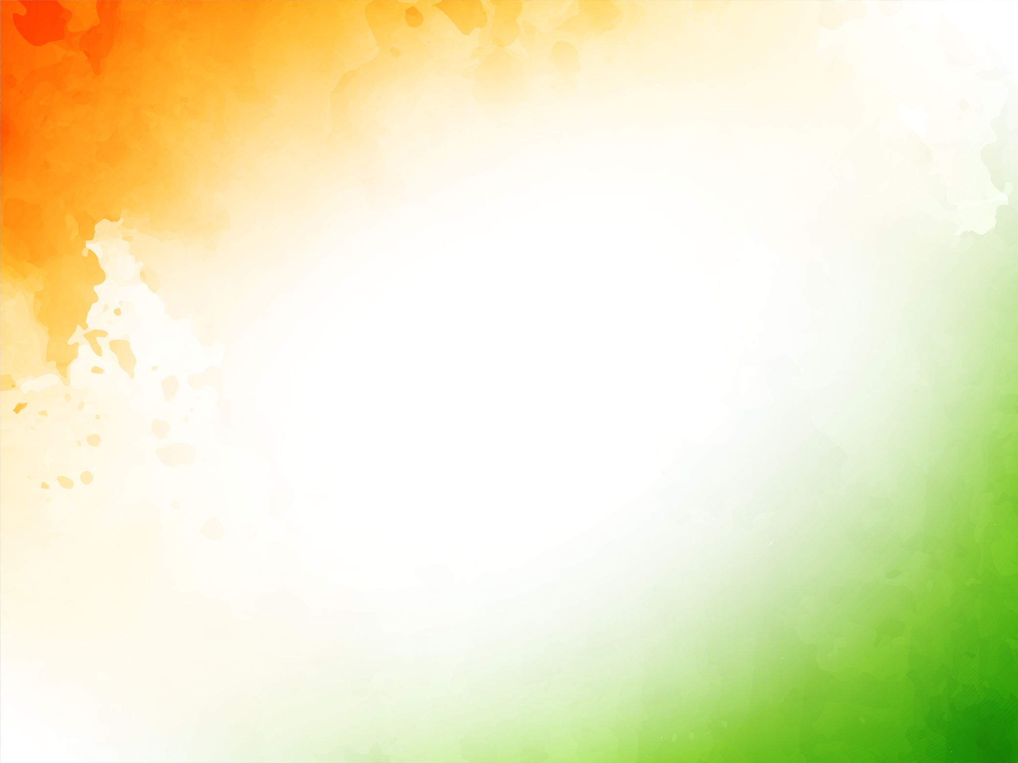 Indian tricolor theme watercolor texture patriotic background